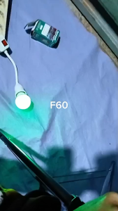 F60 LAMPU LED PELANGI RGB WARNA WARNI 3W ORIGINAL SNI GARANSI BOHLAM BULB E27 DISKO DISCO KELAP