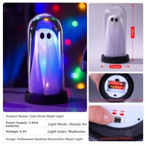 BEAUTY IN THE LIGHT | Decorative Night Light Glowing Eyeball Halloween Decor