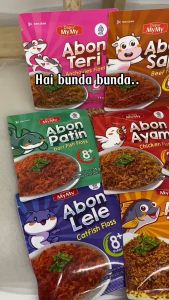 PJ- PAKET HEMAT 3 pcs Tiga Abon MPASI Abon Bayi 8 bulan Non MSG