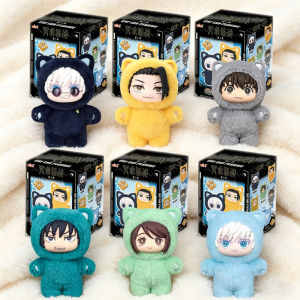Bandai | HOT In Stock Jujutsu Kaisen 2 Cat Ear Plushie Series Blind Box Mystery Box Anime Plush Doll Kawaii Toy Collect Festvial Gift