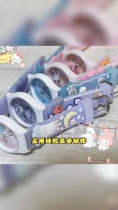 ใหม่ นาฬิกาข้อมือ - กระเป๋า Sanrio Kuromi Melody Cinnamoroll 3D น่ารัก สำหรับเด็กนักเรียน