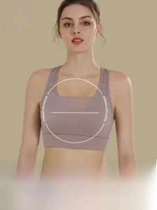 MiiOW | High Intensity Sports Bra Womens Integrated Yoga Running Anti Shock Vest Gathered Anti Sagging Bra Comfortable Nylon Fabric