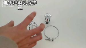 Fire Sprinkler Head Guard Cage Protector Sprinkler Bracket Protective Shielda