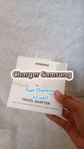 Charger Casan Kabel Adaptor Samsung 45Watt USB Type C To Type C Cable Super Fast Charging