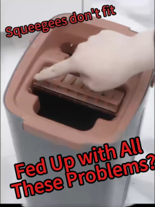 LOOLALA Flat Floor Mop Hands-free Self Cleaning Magic Flat Mop and Bucket Washable Microfiber Pads Included Wet and Dry Use