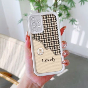 เคส Samsung Galaxy A14 A13 A12 A11 4G 5G น่ารักๆ สมอลคาเซ่ ฮาวด์ทูแพทเทิร์น ซอฟท์ซิลิคอน เลนส์แบบขั้นบันได ป้องกันการตก COD จัดส่งอย่างรวดเร็ว