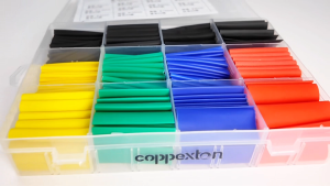 ToolHub 530BOX/328/164PCS Heat Shrink Tubing 2: 1 Eventronic Kabel Kawat Listrik Bungkus Bermacam-macam Isolasi Listrik Kit Tabung Penyusutan Panas Isolasi Listrik dengan Kotak