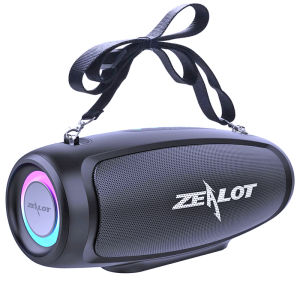ZEALOT S37L Wireless Speaker Bluetooth 40W Portable Heavy Bass Stereo Support Micro SD Card USB Disk Mic