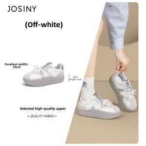 Josiny | Red Autumn New Design Thick Heel Sport Shoes