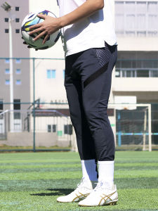 Spring and Autumn Football Trousers Training Skinny Pant Mens Player Edition Silm Leg Slimming Sports Running Pocket Zipper