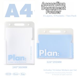 full girlish | Student Special Large Capacity Expanding File Folder