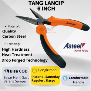 Asteel Tang Lancip 6inch & Peralatan Kerja Listrik