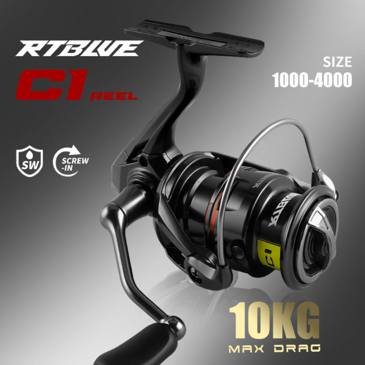 RTBLUE C1 Spinning Reel 1000-4000 Size 5+1BB Gear Ratio
