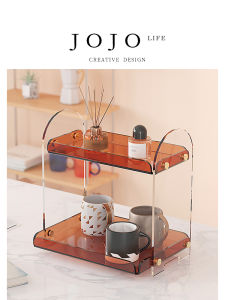 Acrylic Multi-level Storage Rack