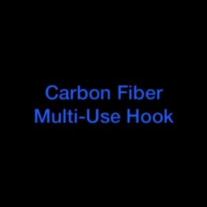 Car Back Seat Hook Car Seat Hanger Bag Organizer Car Headrest Luggage Carbon Fiber 1PC