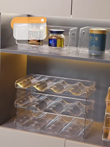 SG Acrylic Multi-Layer Water/Thermos/Sports Cup Holder Bottle Holder Cup Holder Wine Rack Kitchen Storage Holder Stacked Cabinet
