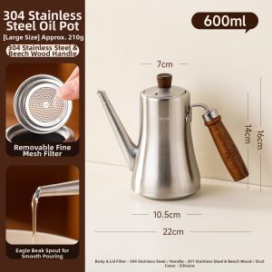 onlycook | Leak Proof Filter Kitchen Oil Bottle