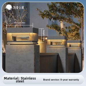 VINCAN | Solar Outdoor Waterproof Modern Post Light