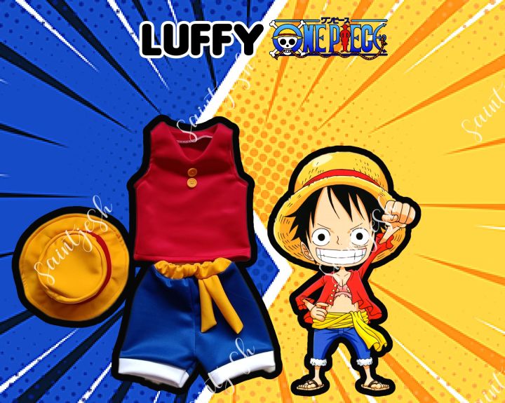 Monkey Luffy From One Piece Inspired Costume For Baby Boy/Kids