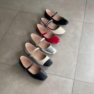 Blow BLNW 0101 Ariel Mary Jane Flats Shoes Wanita Sepatu Hitam Balet Women Shoes