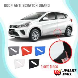 CAR DOOR CORNER PROTECTOR GUARD Anti Scratch Rubber Silicone Cover Bumper Anti Collision Crash Door Edge Pintu Kereta 汽车门保护 Axia Myvi Bezza Alza Waja Saga Wira Persona Iriz Aruz Ativa Viva