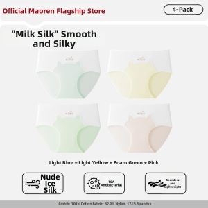 MiiOW | Ice Silk Seamless Underwear for Girls Teenage Period