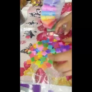 28PCS 5D Diamond Painting Tool Set Colorful Adhesive Putty Square Glue Clay Wax Accessories for Diamond Embroidery DIY Craft