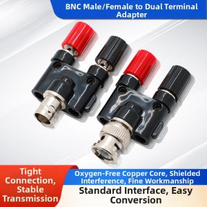 kuicc | BNC to Dual Banana Adapter Converter