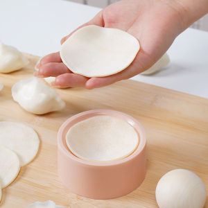 5pcs New Dumpling Maker Kit Dough Press Molds Fast 3-Second Wrapper Shaper for Chinese New Year Non-Stick Dumpling Skin Maker
