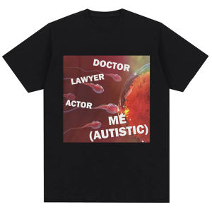 Sanrio | I Got Autism Funny Meme T Shirts Humor Joke Men Women Novelty T-shirts Oversized Cotton Casual O-Neck T Shirt Gifts Streetwear