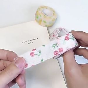 SK-A83 Finger Tape Motif Lucu Plester Pelindung Jari Pelajar Serbaguna / Perlengkapan Sekolah