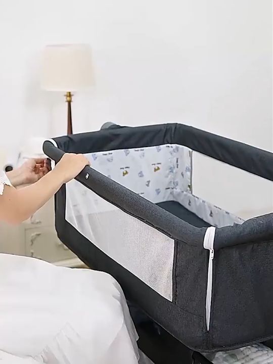 Crib For Baby Baby Folding Baby crib Safe Cradle Crib Crib