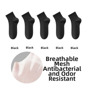 B&C.Room | Breathable Sweat-absorbent Antibacterial Odor-resistant Cotton Mens Socks