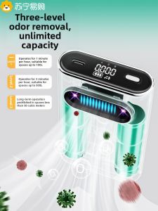 New Model Ozone Odor Remover Purifier Disinfectant Antibacterial Food Preservation Odor Eliminator Strange Smell Remover Device