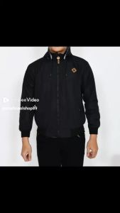Jaket Bolak Balik Pria BB DC 2in1 Bahan Parasut Warna Turkis L - XL - XXL
