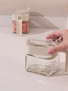 🧂Kitchen Seasoning Jar Organizer with Spoon - ONEAPPLE Spice Container Set Dapur Bekas Rempah Anti-Habuk Anti-Serangga
