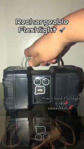 844 High Power Super Bright XHP100 LED USB Rechargeable Searchlight Handheld Floodlight
