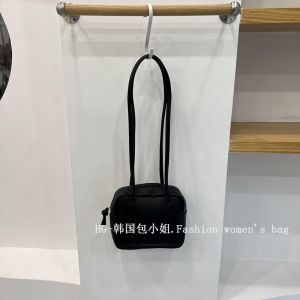 Miss Bao Soft Surface Zipper Womens Personalized Design High-End Feel Underarm Shoulder Bag Fashionable Single Shoulder Bag