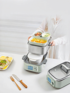 BUYDEEM | Multifunctional Large Capacity Electric Steamer Three Layers