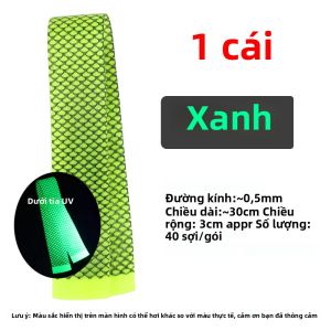 30CM Grizzly Chân Silicon Tròn Dây Đồ Bay Jig Dụ Váy-Chất Liệu Cần Thiết Cho Cá Hồi Bass Streamer Bay