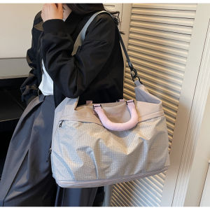 MIRUIDUO | Large Expandable Travel Bag Hand Carry Suitcase Pole Attachment