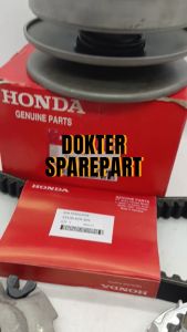 KZR (PAKET 5 CVT) RUMAH ROLLER ASSY + PULLY ASSY + VANBELT + KIPAS + BONUS GEMUK / VARIO 125 150