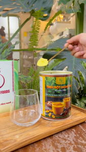 Tinh bột nghệ đỏ HTX Trung Huy hộp 500g củ nghệ đỏ bột nghệ đau dạ dày khó tiêu đẹp da ngăn lão hóa