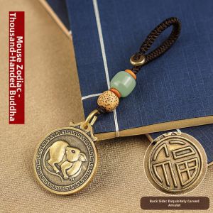 YD | Handmade Chinese Zodiac Horse Good Luck Keychain Charm Pendant