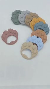 WONDER Teether Bayi Silicon Paw / Gigitan Bayi Teether Silikon / Teether bayi bentuk mickey BPA FREE