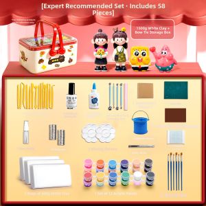 MINGZHUO | Non-Bake Children Clay Set DIY