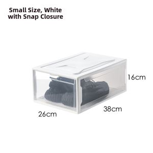Transparent Shoe Box for Storage and Display