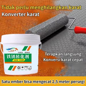 Renovasi Pintu & Jendela dengan Primer Konversi Karat Cat Logam 500g