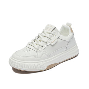 Womens Spring 2025 New Fashionable Breathable Sports Shoes Soft Bottom Casual Single Shoes round Toe mid Heel Korean Style