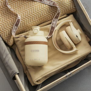 Portable Smart Temperature Control Small Pumpkin Design Electric Water Kettle Travel Heating Cup 2401 Double Layer Insulation